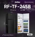 Холодильник Ziffler RF-TF-245B высота 1705мм рассрочка