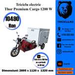 Thor Cargo triciclu electric cu bena inchisa RAR 350
