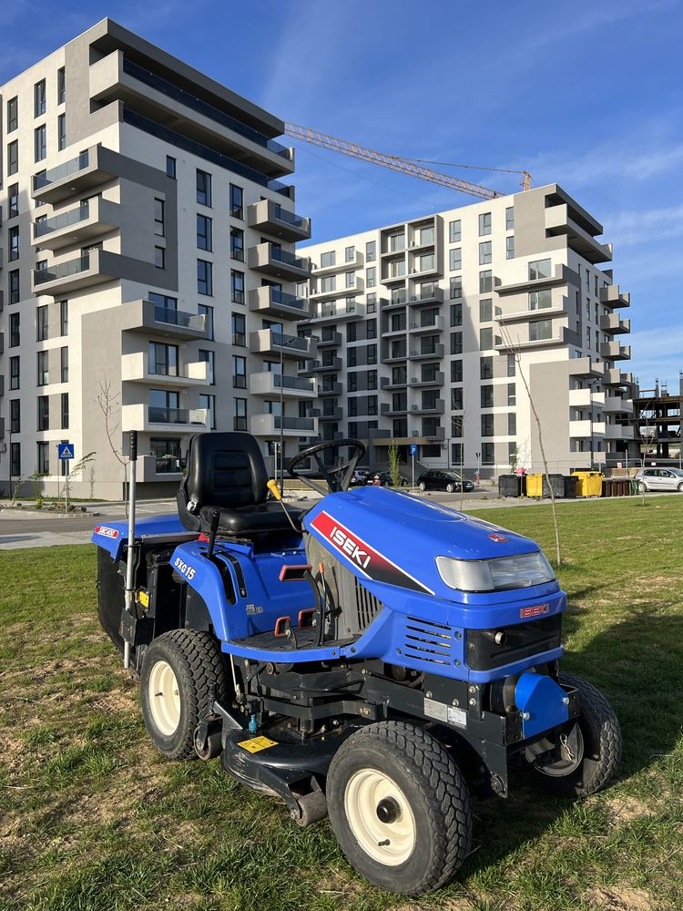 Tractoras de tuns iarba Iseki Diesel actionare cardan Profesional