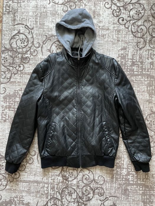 Мъжко кожено яке L