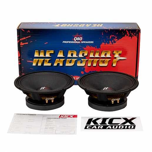 Продам новые эстрадные динамики Kicx HeadShot Q80