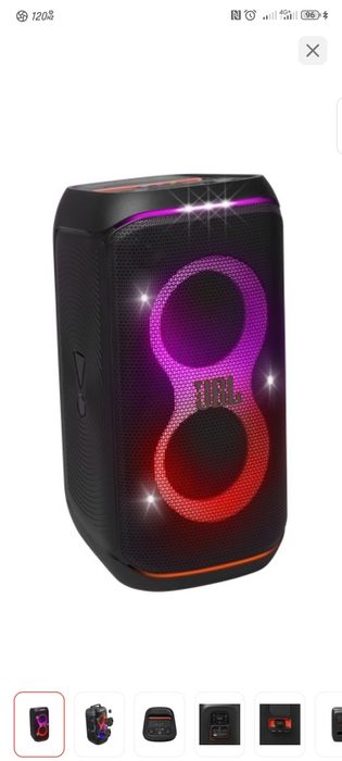 Портативная колонка JBL PARTYBOX CLUB 120 черный