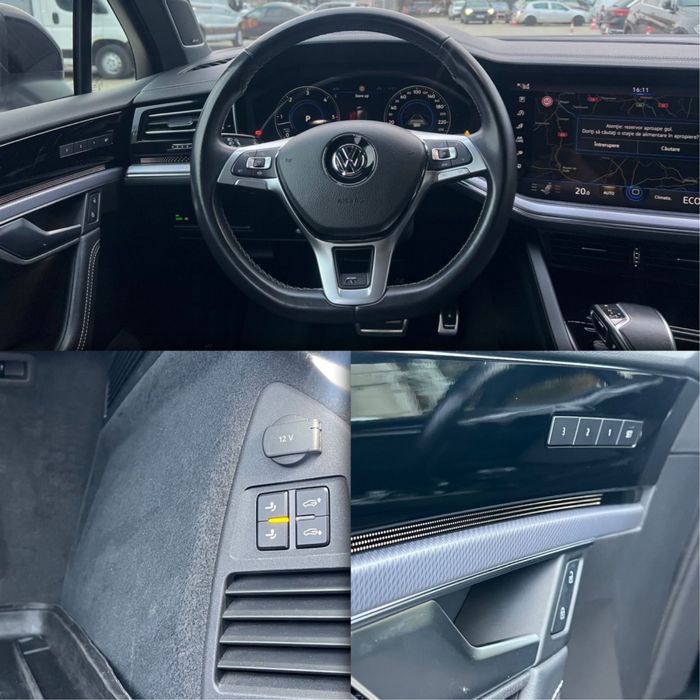 Vw touareg R-LINE an fab 2020/km realii 100%/ accept test reprezentant