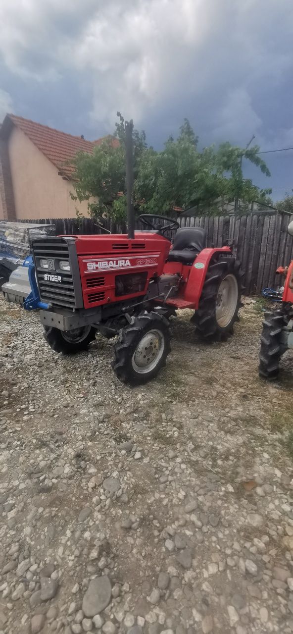 Tractor japonez shibaura sp1540 cai, freza de sol, rate