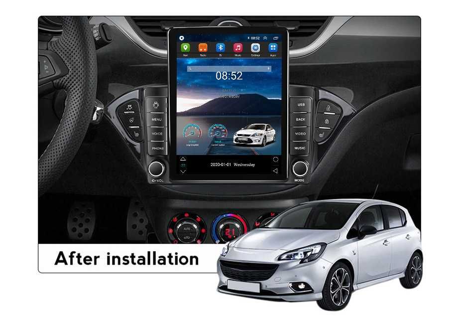 Navigatie Opel Corsa 2014-2019,Tesla, Android, 2+32GB ROM,10inch