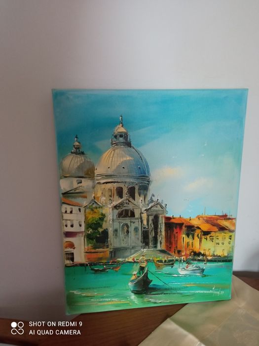 Veneția ulei pe pinza