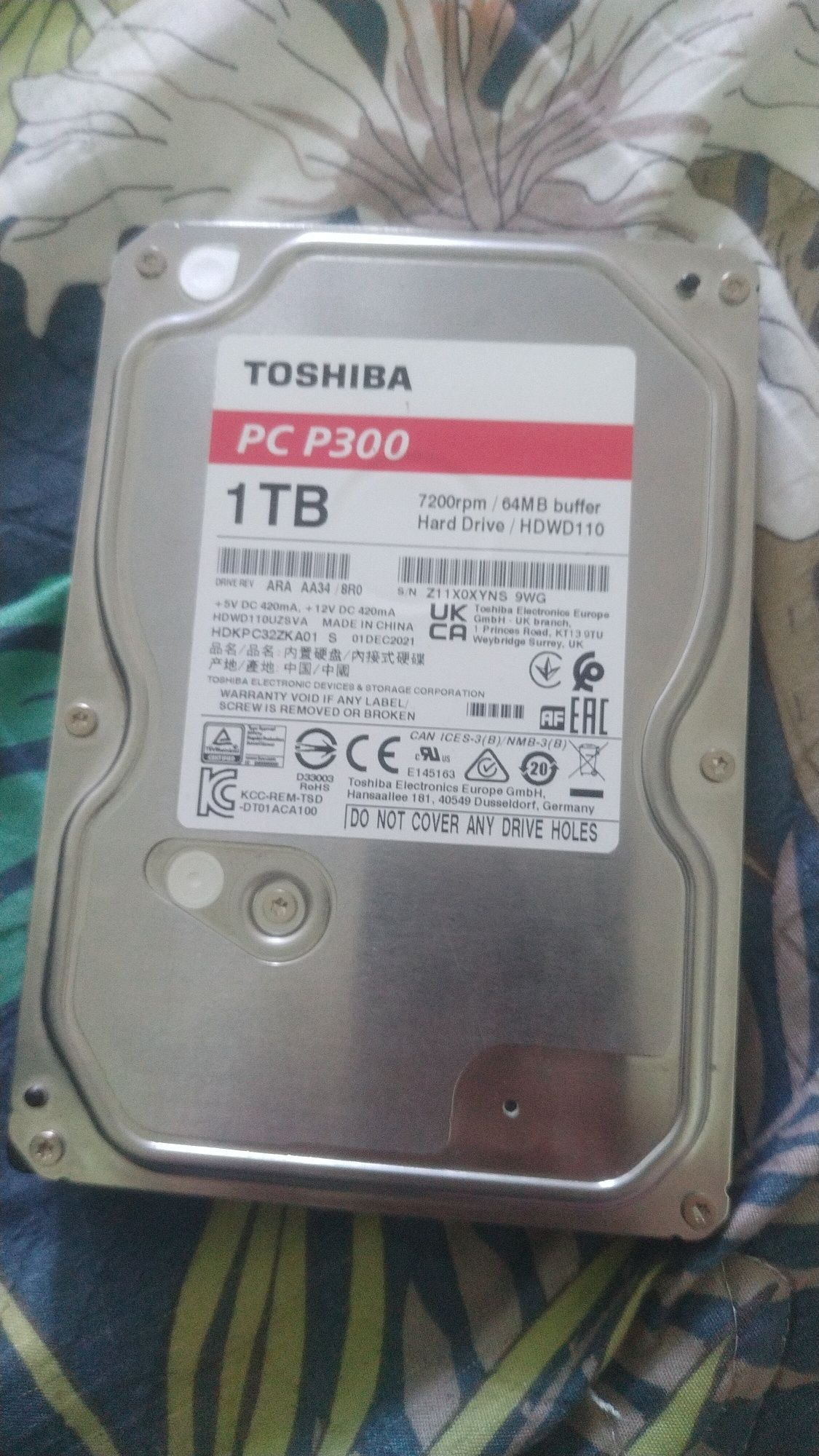 Продам Жёсткий Диск 1 ТБ