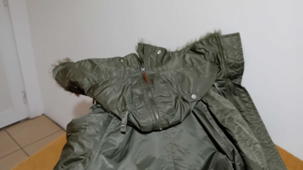 Топло яке Blu Deise с качулка