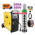 Aparat sudura DIGI MIG 300 + tub 8L argon CO2 + reductor + sarma 15kg