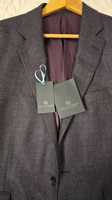 Мъжко Сако Chester Barrie и Gianni Feraud, размер 44. Състояние: Ново.