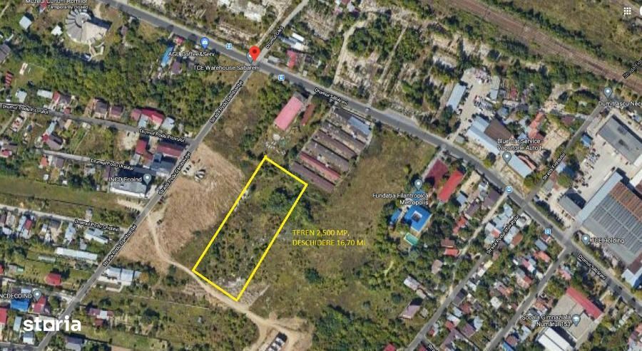 GIULESTI, TEREN 2,500 MP, Drumul Sabareni, Podu Dambovitei