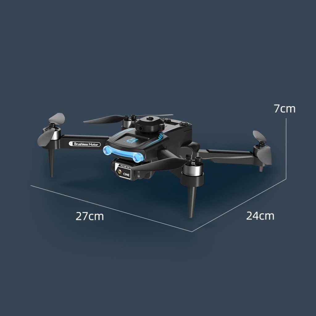 Сгъваем дрон с 8k HD Двойна камера 360 ° с ел. стаб. и 300 м обхват"