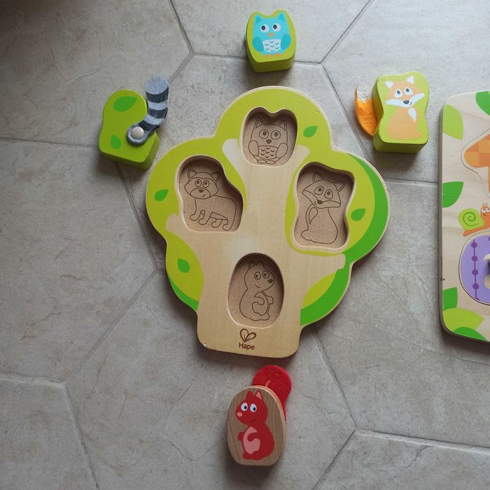 Hape дървени пъзели