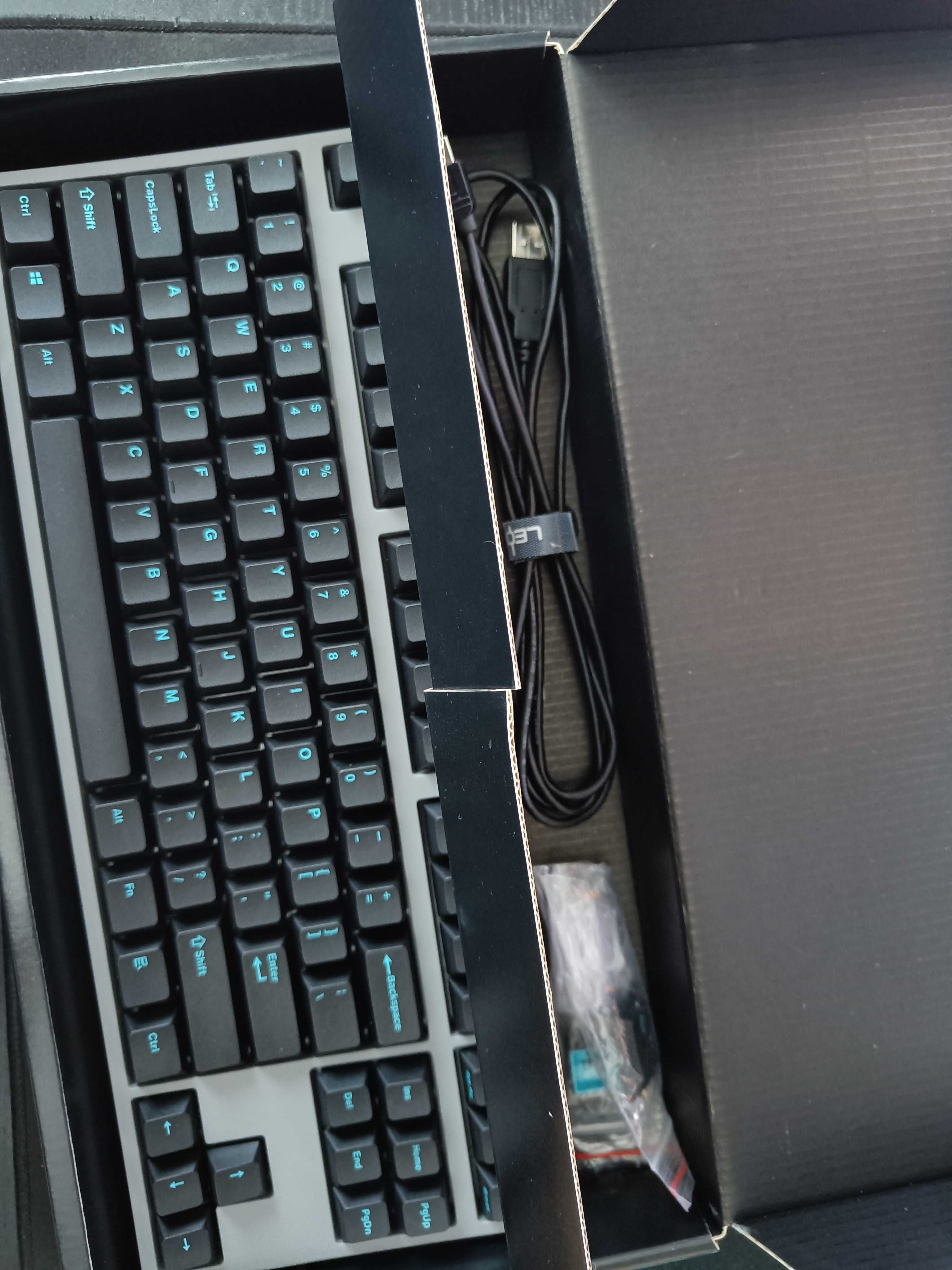 Tastatură mecanică Leopold FC750R PD TKL – MX Brown, Charcoal Blue