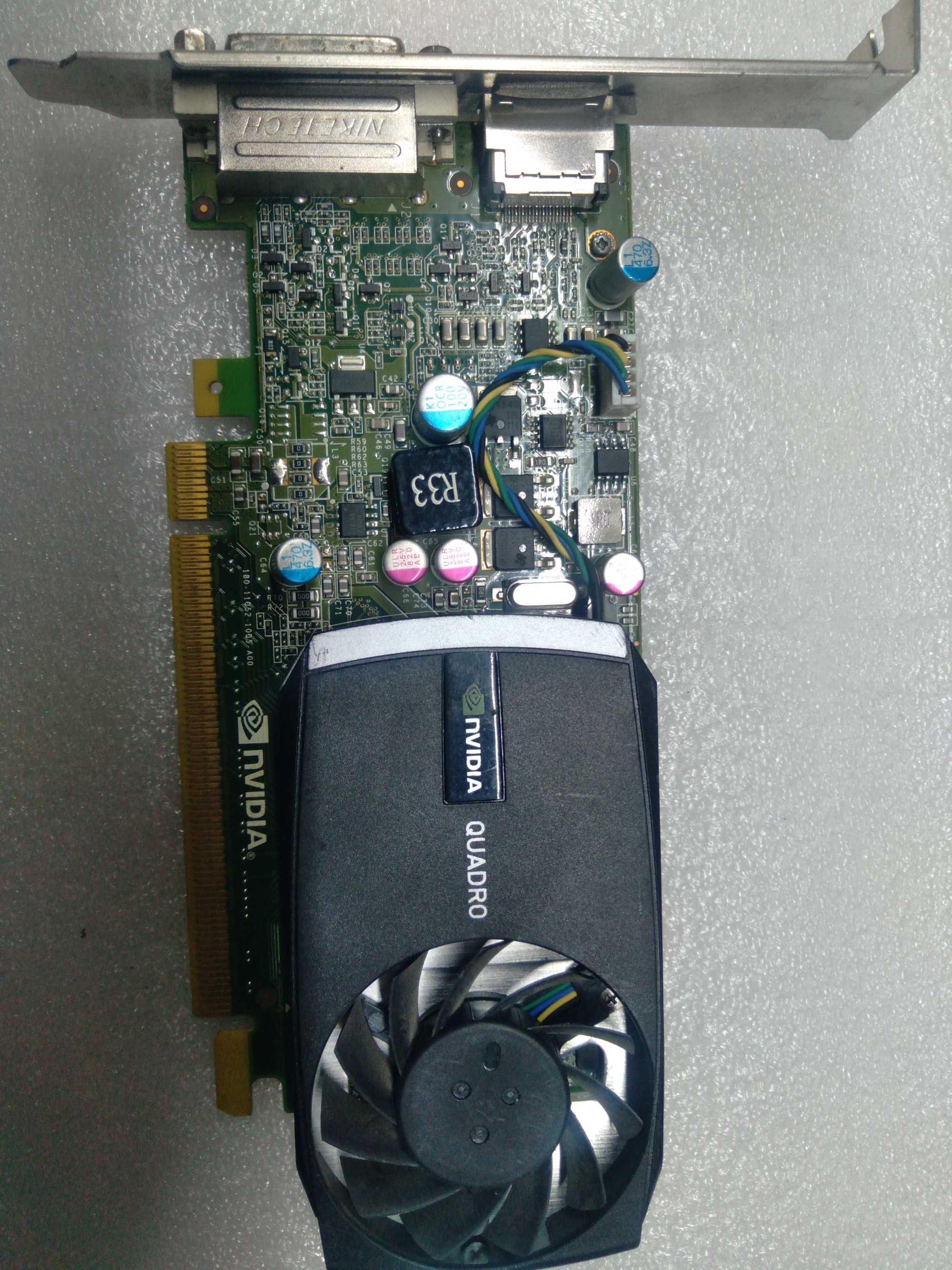 nvidia Quadro 400 PCI-E. 512 Мб