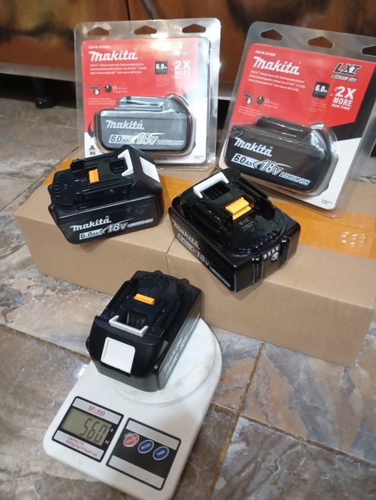 10 buc baterii acumulatori makita 6 A