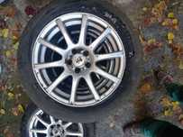 old anvelope cauciuc roti 205 55 16R michelin
