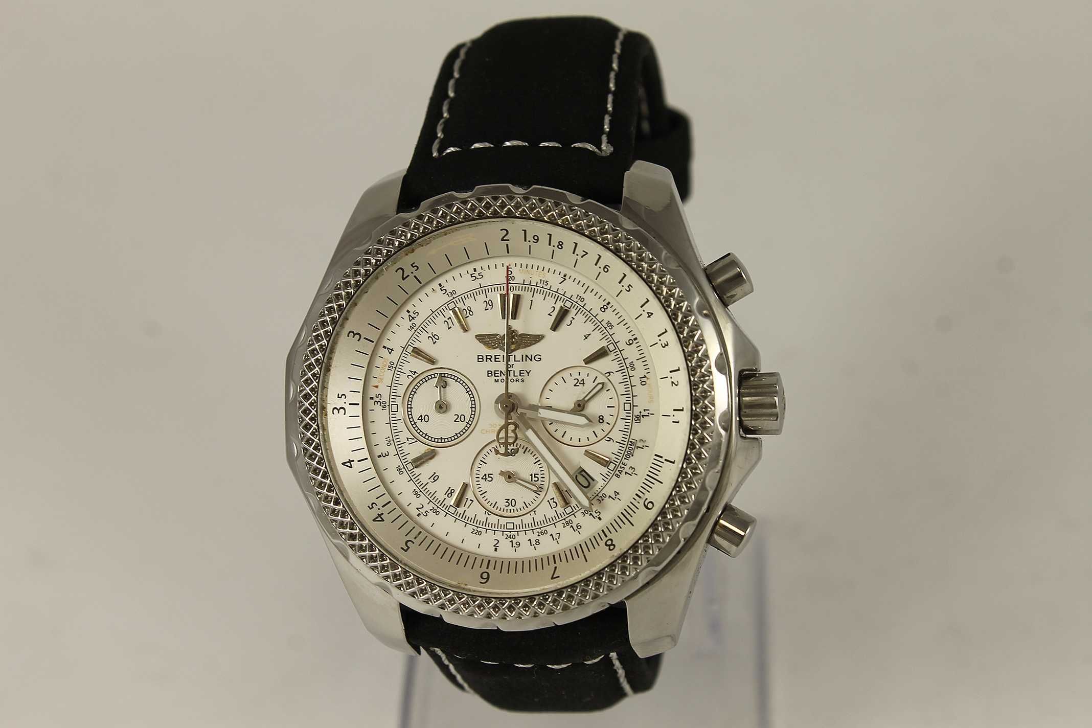 Мъжки Стоманен Хронограф BREITLING For BENTLEY Motors