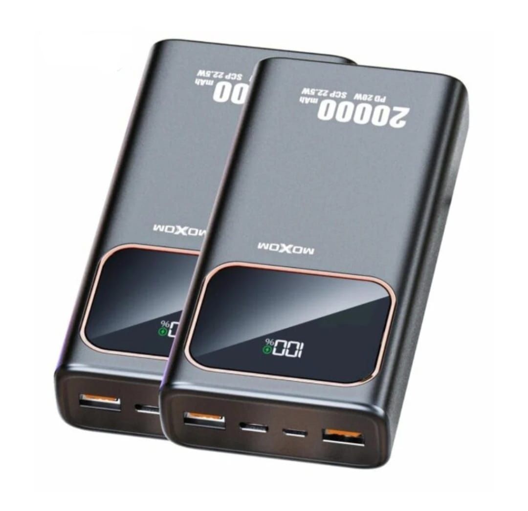 Moxom PD 22.5W 20000mAh быстрая зарядка