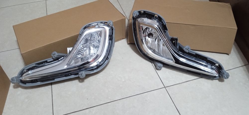 Противотуманки Хюндай Акцент дорест 10-14г дубликат новый