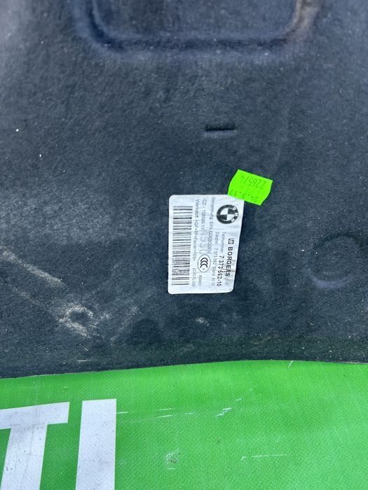 Polița mochetă portbagaj BMW G30