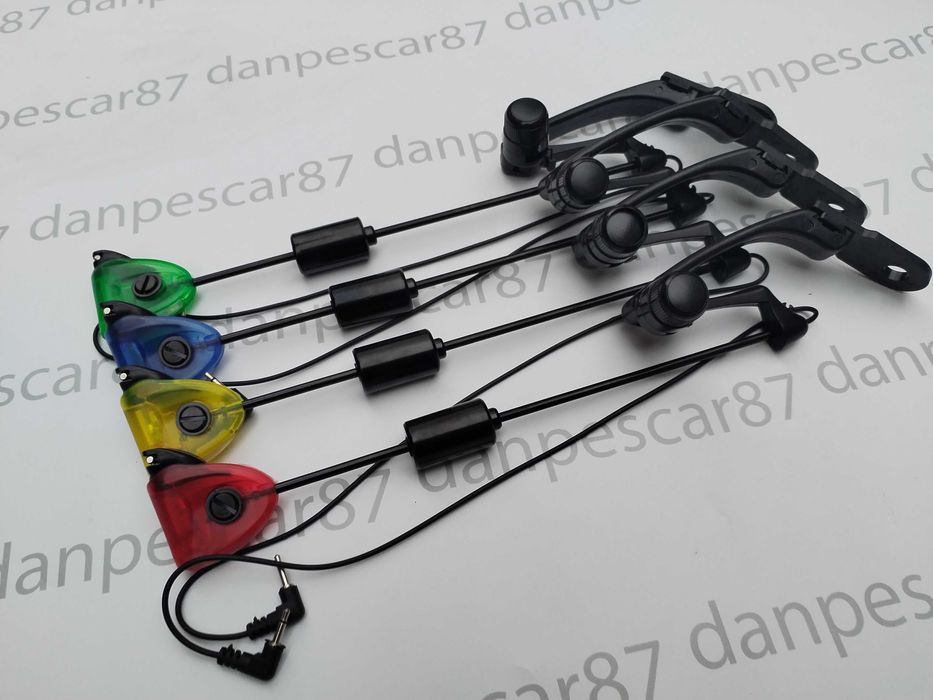 Set 4 Swingeri MKM3 tija neagra si iluminare cu Penar East Shark