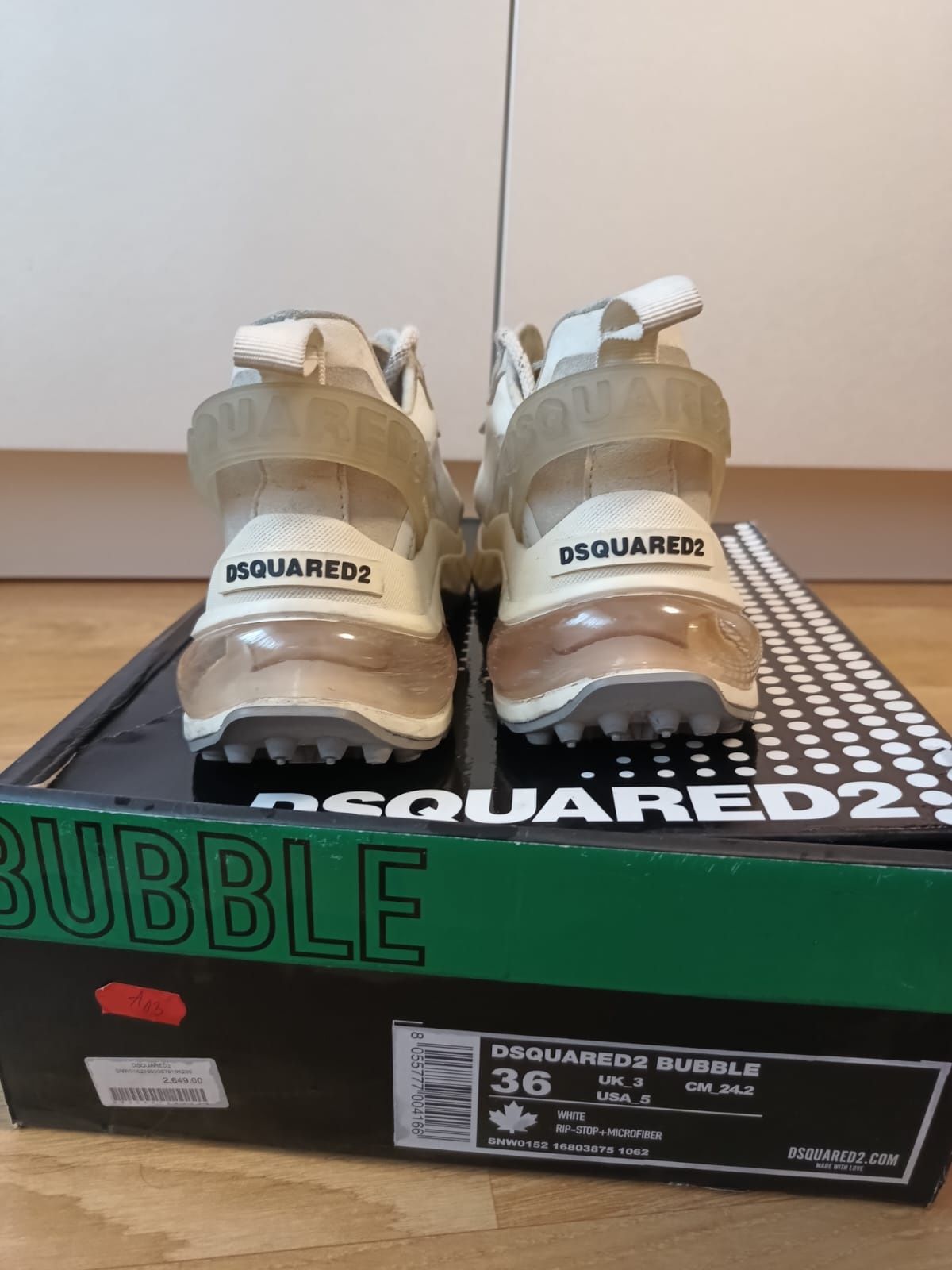 Adidasi DSQUARED 36