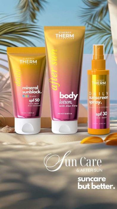 Synergy Therm  Spray SPF 30, Cremă Solară, After Sun Body