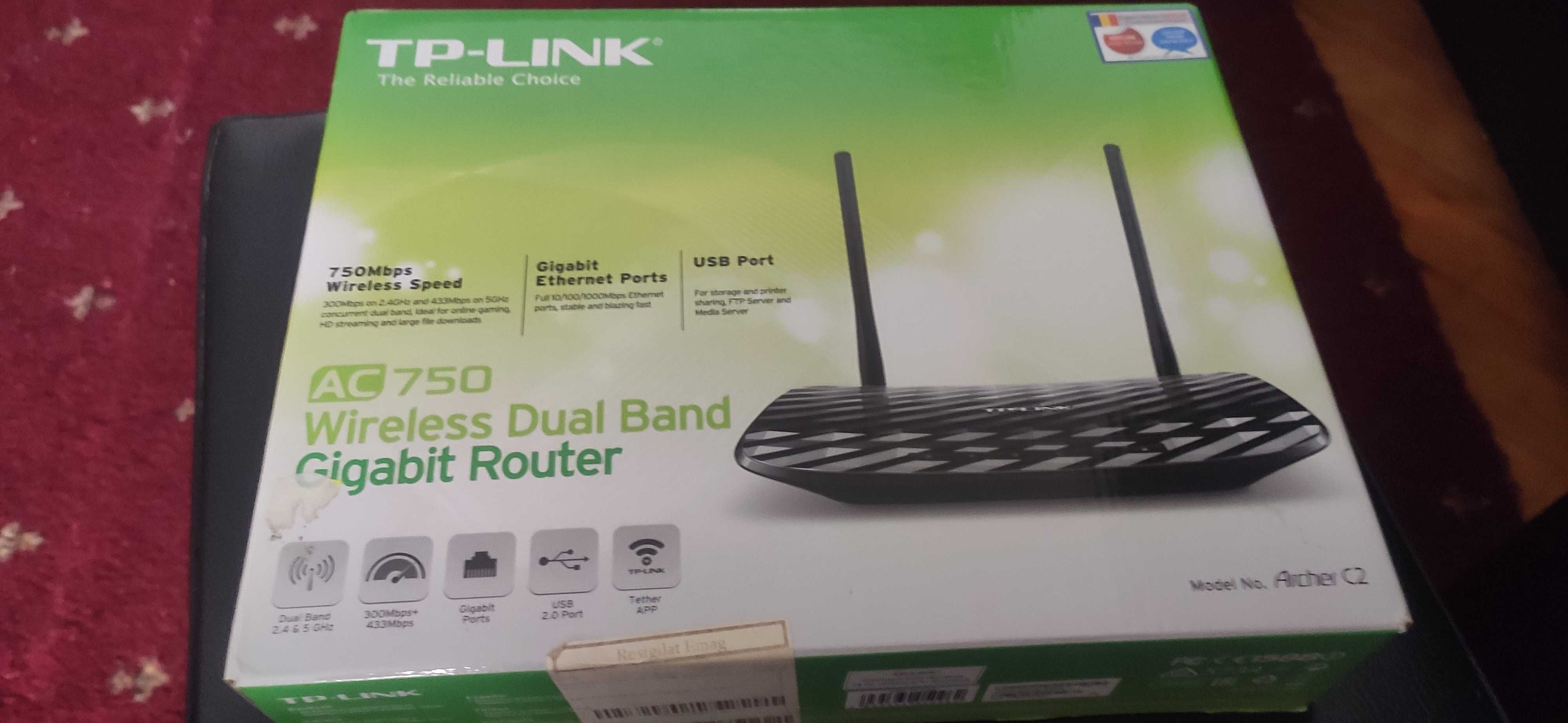 Router wireless AC750 TP-Link Archer C20