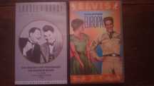 Caseta VHS: Laurel & Hardy(1928) ; Elvis Kaffe Europa(1960)