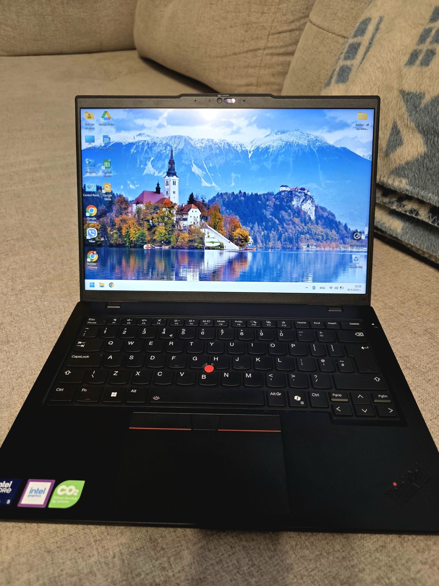 Lenovo ThinkPad L14 Gen5 Intel Core Ultra 5 16RAM 512GB SSD / Гаранция