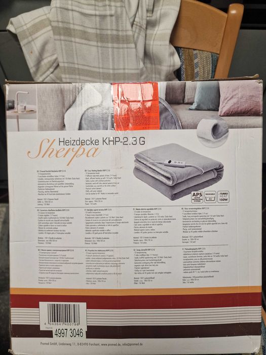 Pătura promed electrică