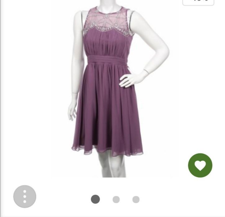 Rochie de ocazie mov Floyd by Smith