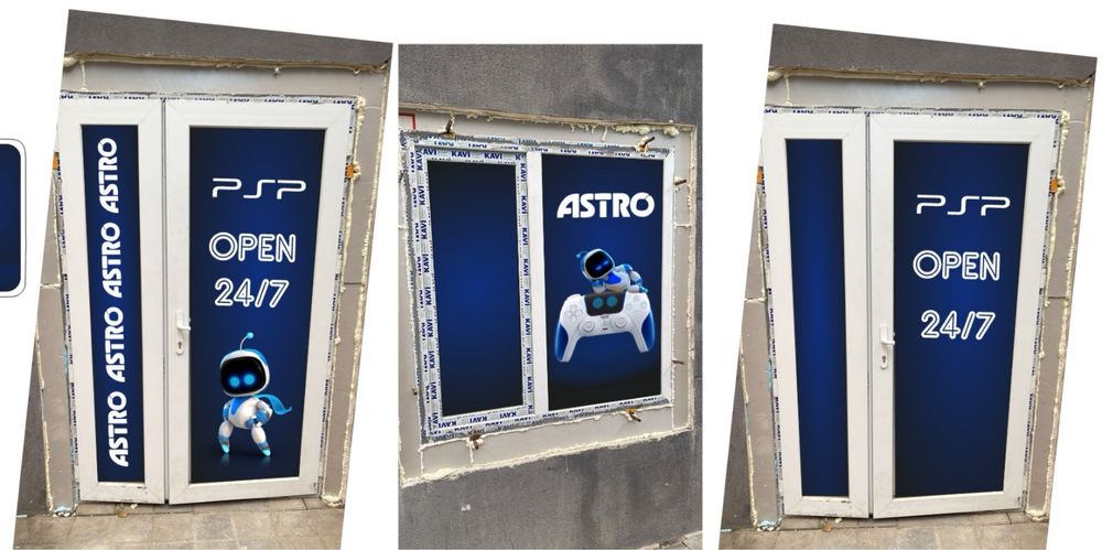 Наклейки для окон, печать на оракале