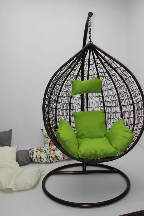 Най-Ниска Цена! Голям Размер Градинска Люлка От Ратан