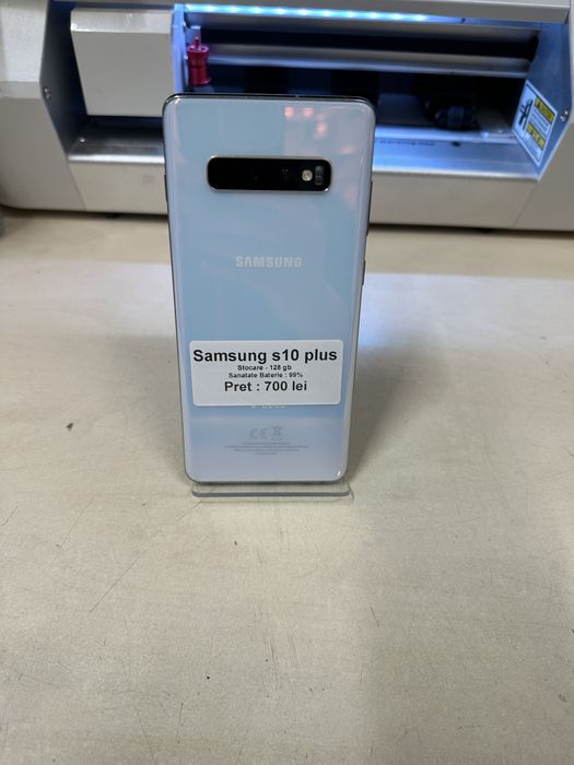 Samsung s10 plus / 128 gb / garantie / folie sticla cadou