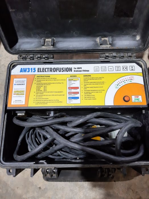 Aparat electrofuziune sudura PEHD