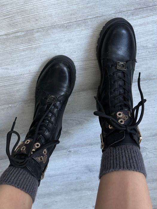 Боти Guess ест.кожа черни