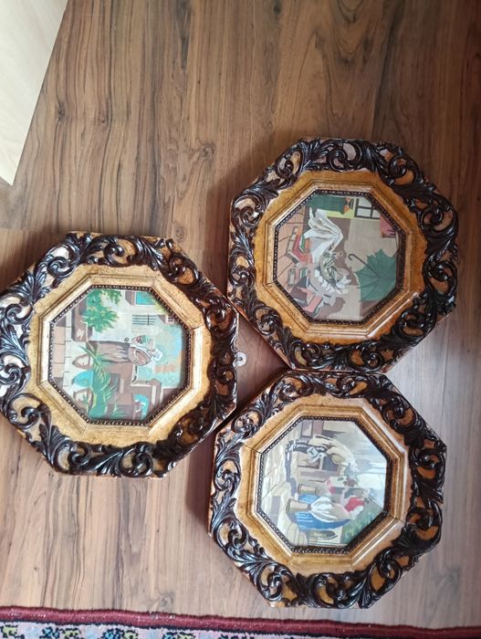 Tablouri, goblenuri forma hexagonala