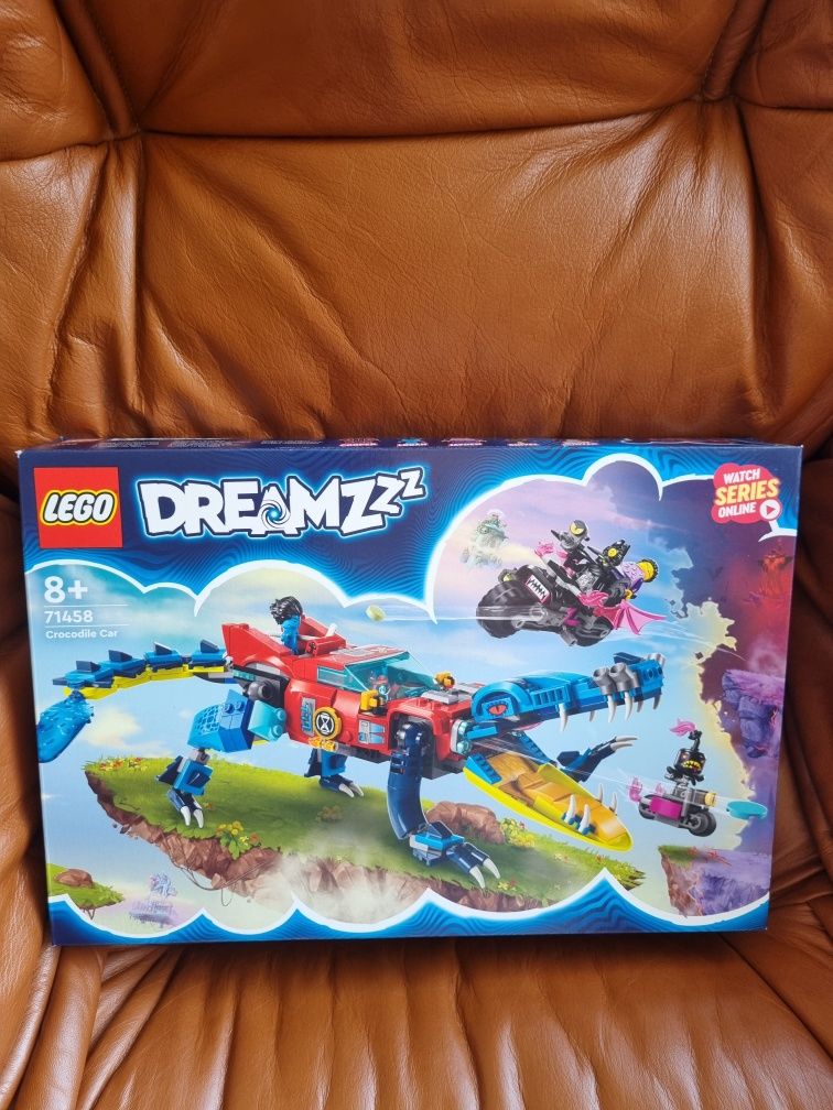 Конструктор LEGO DreamZzz - Крокодилска кола (71458)