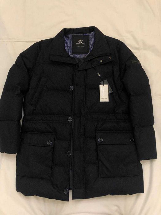 Продается мужская куртка-пуховик “ENRICO CERINI”