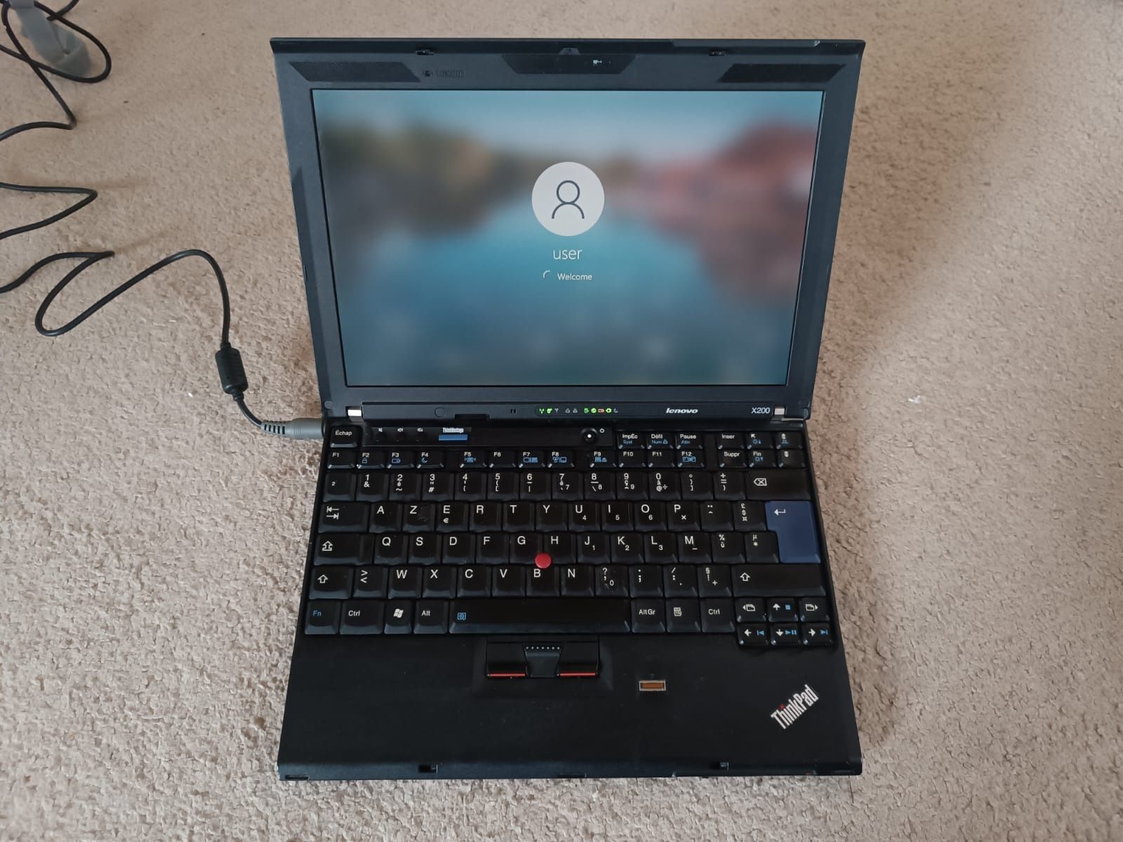 Laptop levono x200