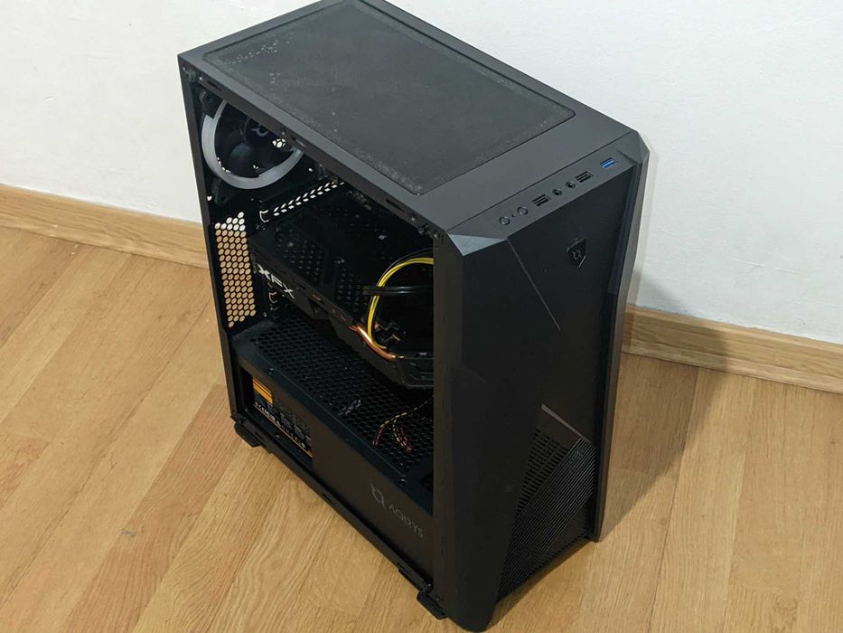 PC Gaming RX580 8GB, Ryzen 5 4500, 16 GB RAM, SSD 500GB - Vand/Schimb
