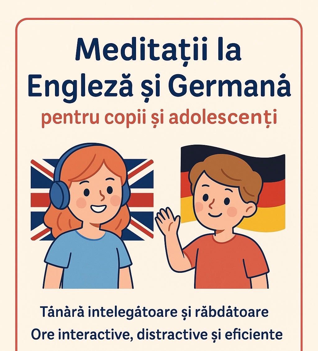 Meditații la engleză și germană – interactive, eficiente