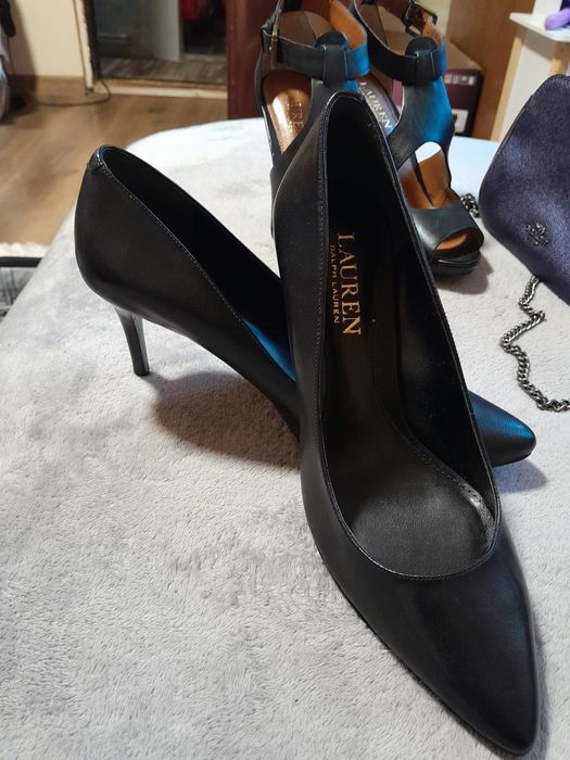 Pantofi cu toc Ralph Lauren marimea 37