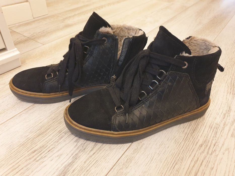 Ghete dama Tamaris piele naturala