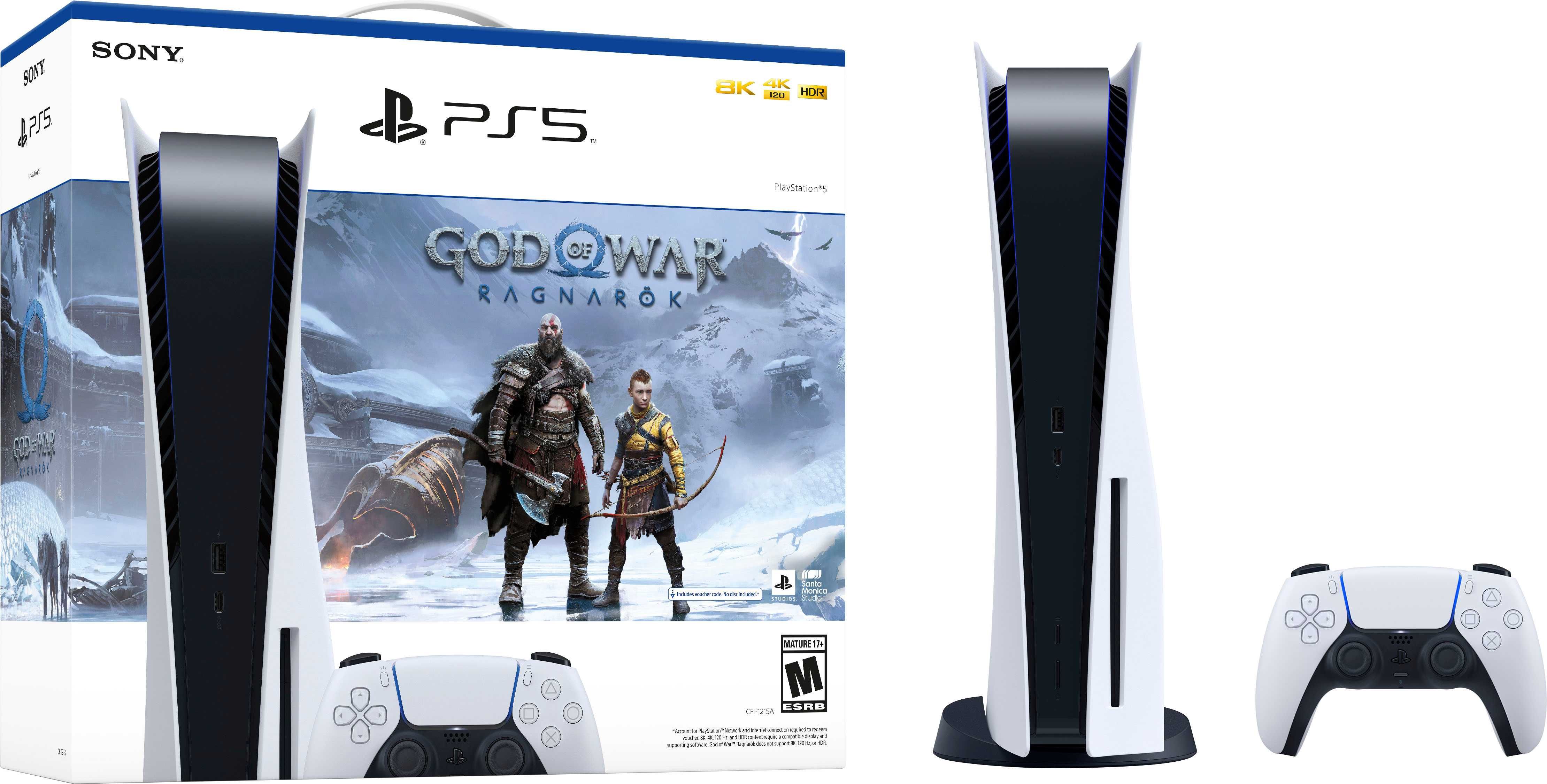 Sony Playstation 5 Disk Edition God ot War Антология 3 диска , нова