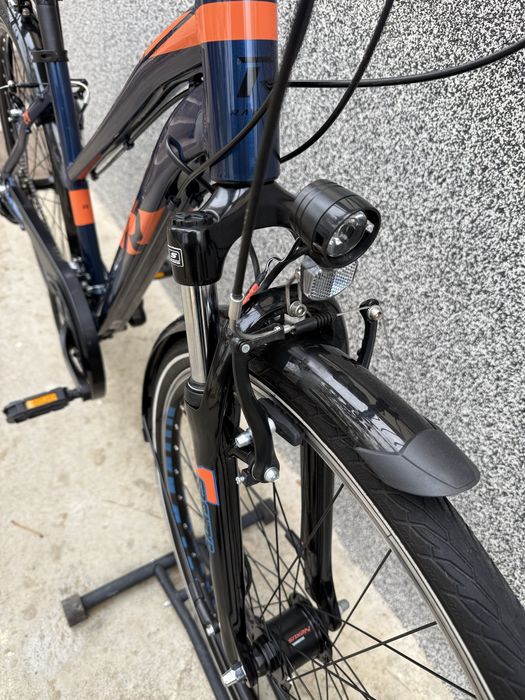 Алуминиев велосипед Raymon 28” | Shimano | амортисьор | КАТО НОВ