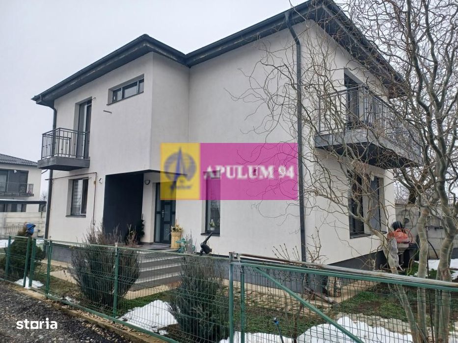 Joița, casă 2020, P+1E+pod, 120 mp utili + terasă, balcoane, magazie