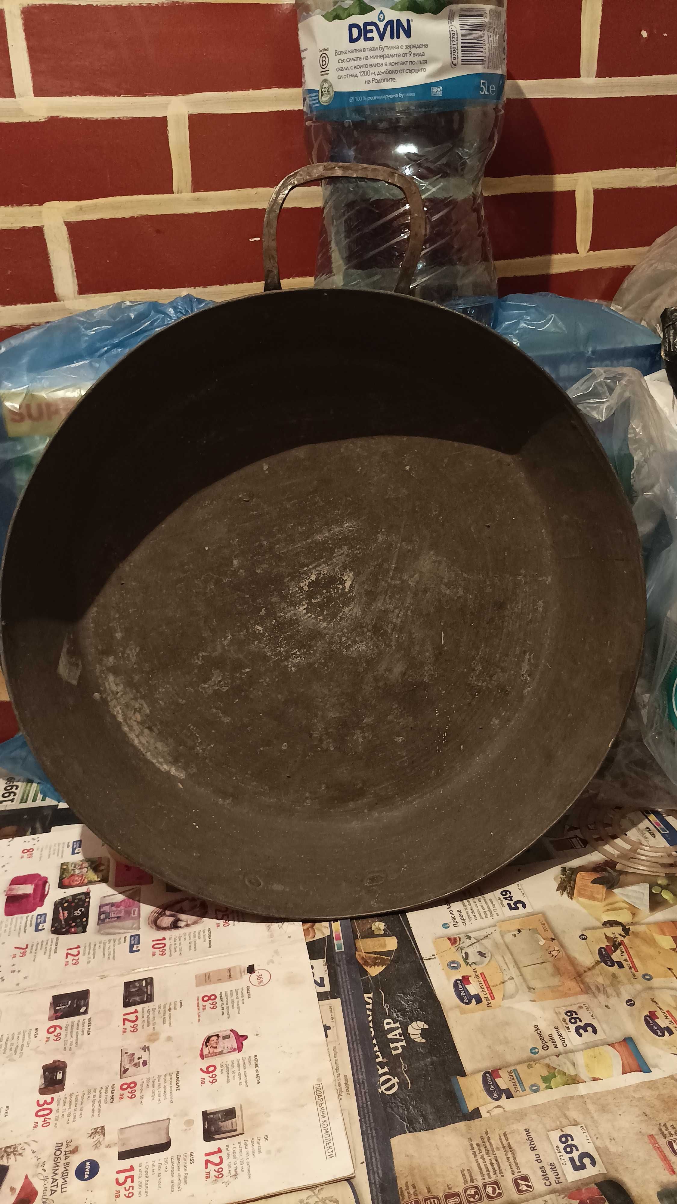 Медни съдове, ръчна изработка